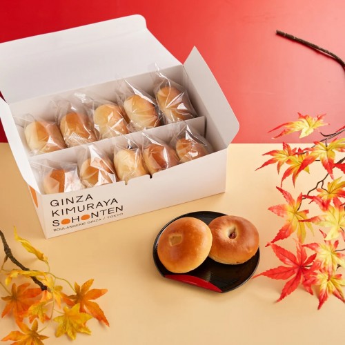 酒種あんぱん 桜・青森ふじりんご 10入