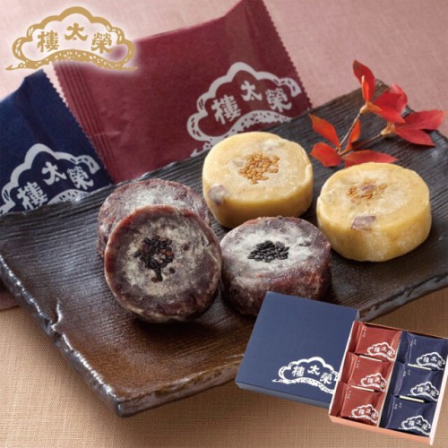 【季節商品】榮太樓 芋金鍔 12個入（名代金鍔×6個・芋金鍔×6個）