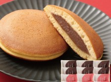【季節商品】榮太樓 日本橋どらやき あまおう 12個入（つぶしあん×6個・あまおう×6個）