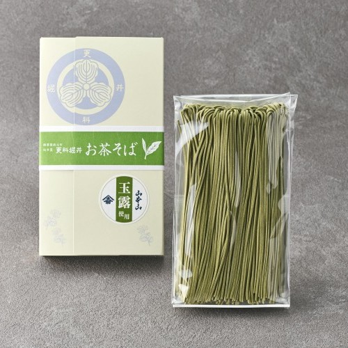 【山本山×更科堀井】半生玉露茶そば（2人前）