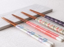 箸　若狭塗箸KURABIと榛原のコラボレーション